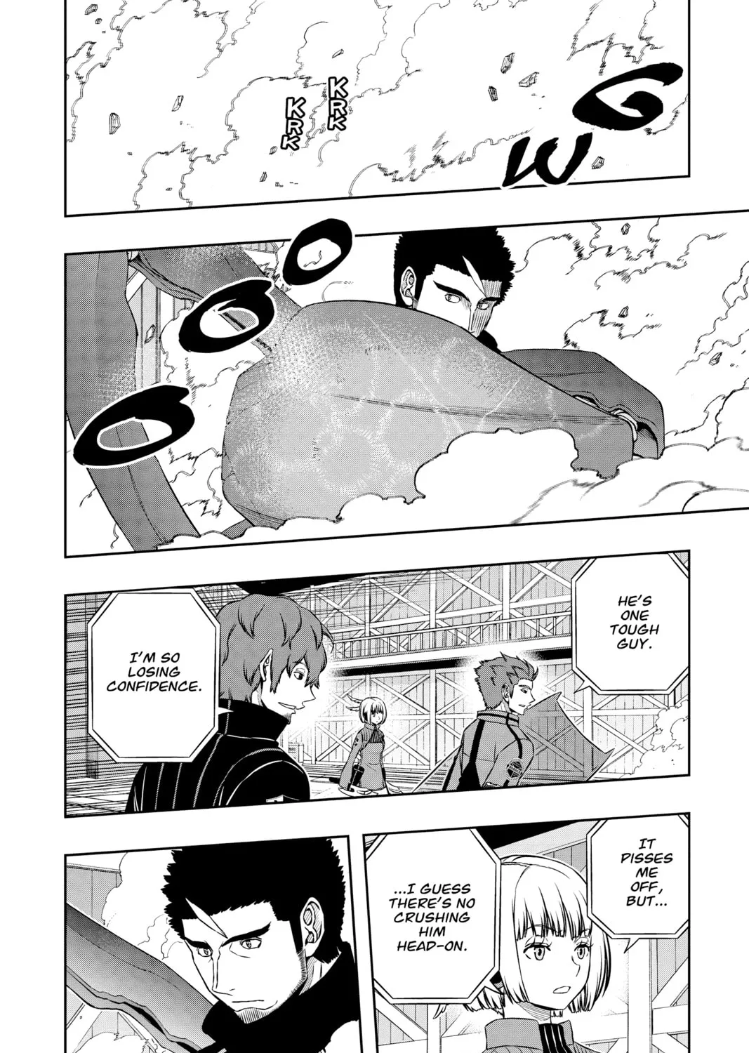 Read World Trigger chapter 132 image 26 on Lezhin