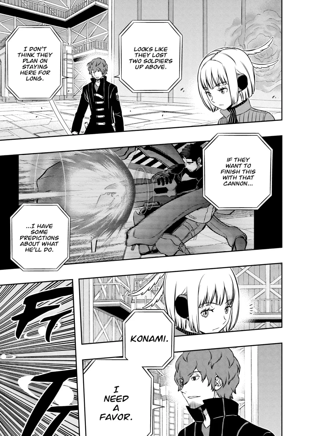Read World Trigger chapter 132 image 32 on Lezhin