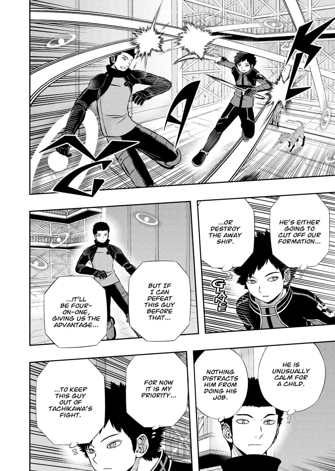 Read World Trigger chapter 132 image 34 on Lezhin