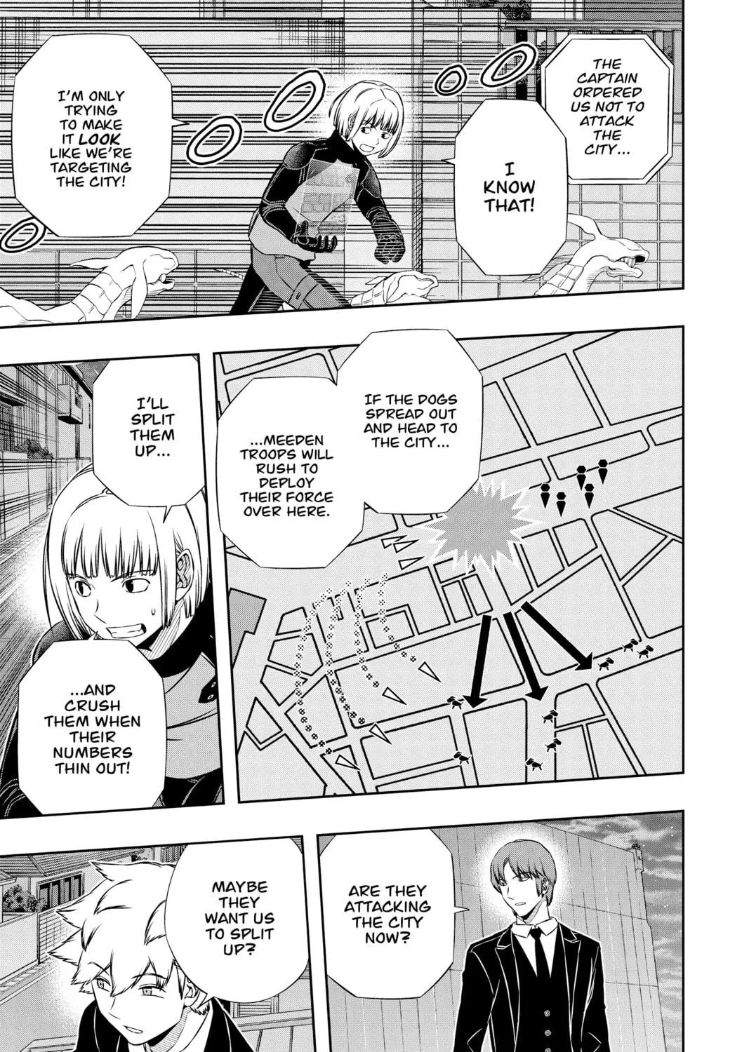 Read World Trigger chapter 132 image 4 on Lezhin
