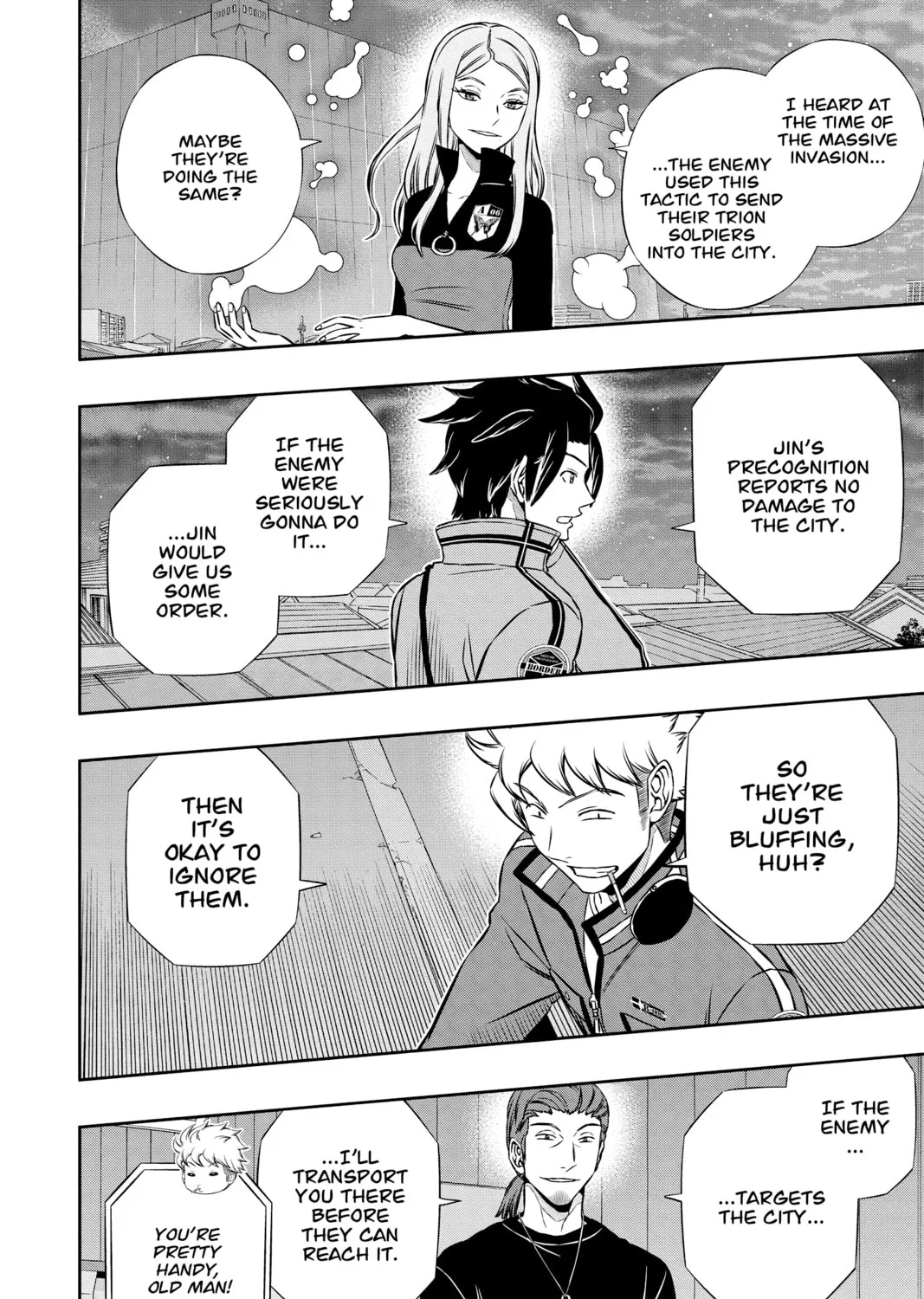 Read World Trigger chapter 132 image 6 on Lezhin