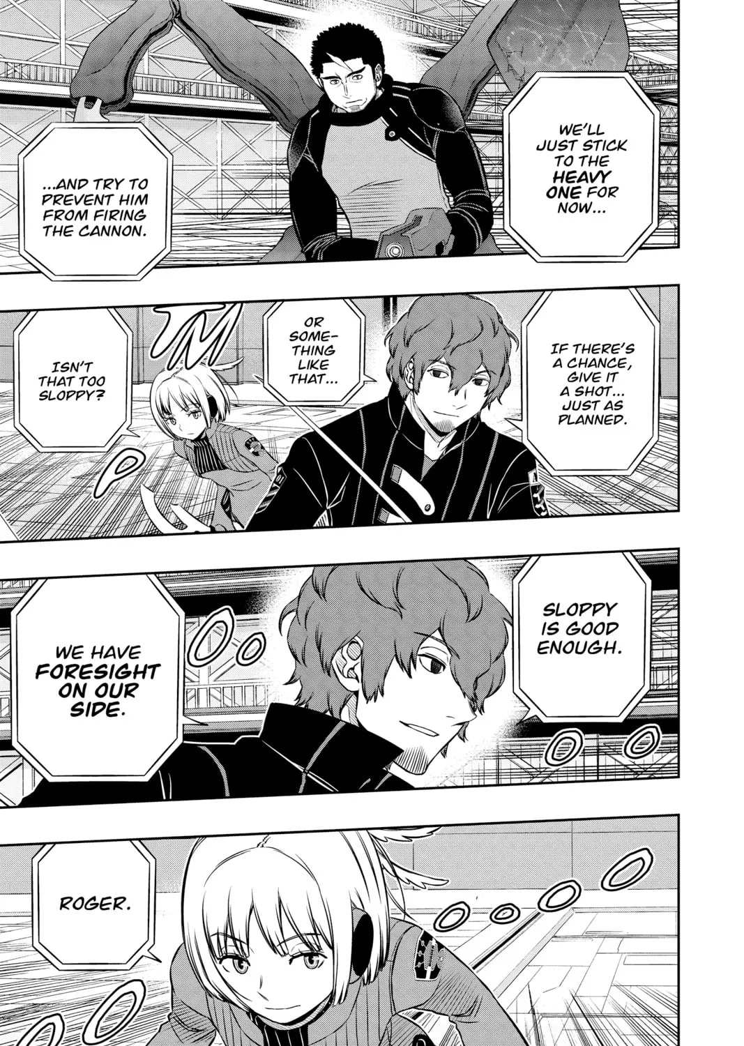 Read World Trigger chapter 133 image 0 on Lezhin