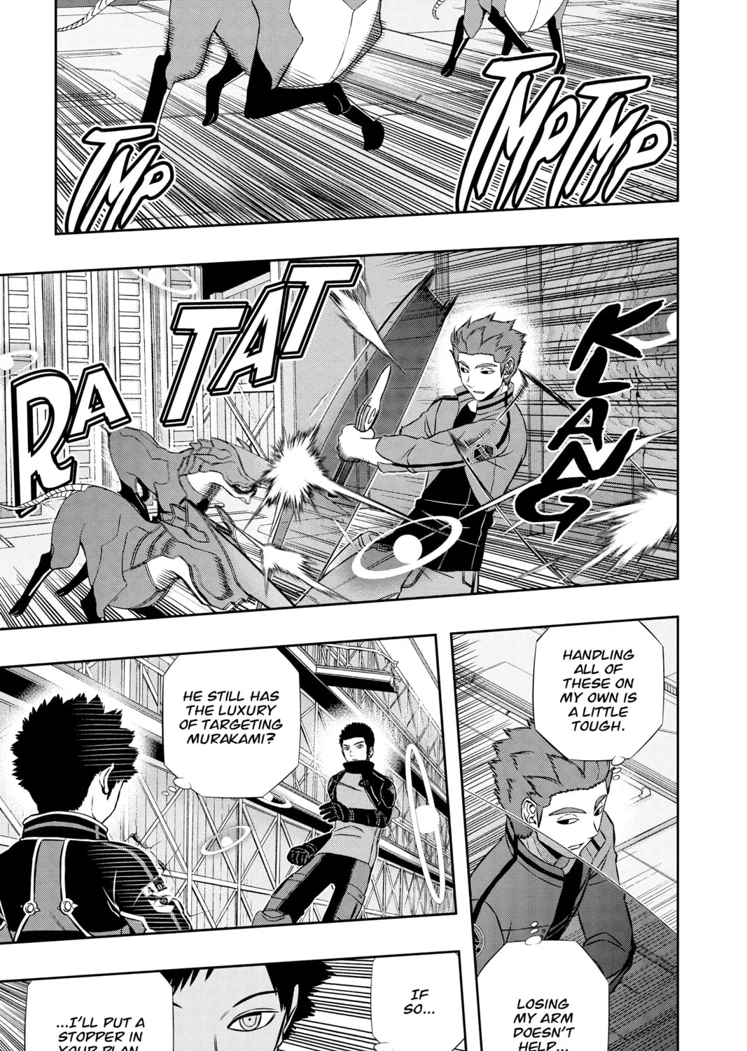 Read World Trigger chapter 133 image 12 on Lezhin