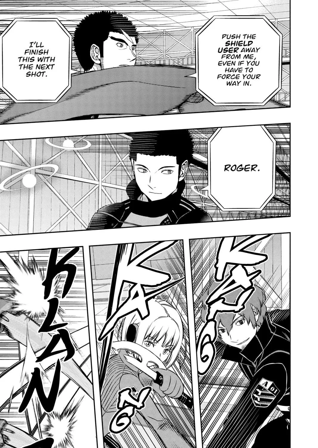 Read World Trigger chapter 133 image 4 on Lezhin