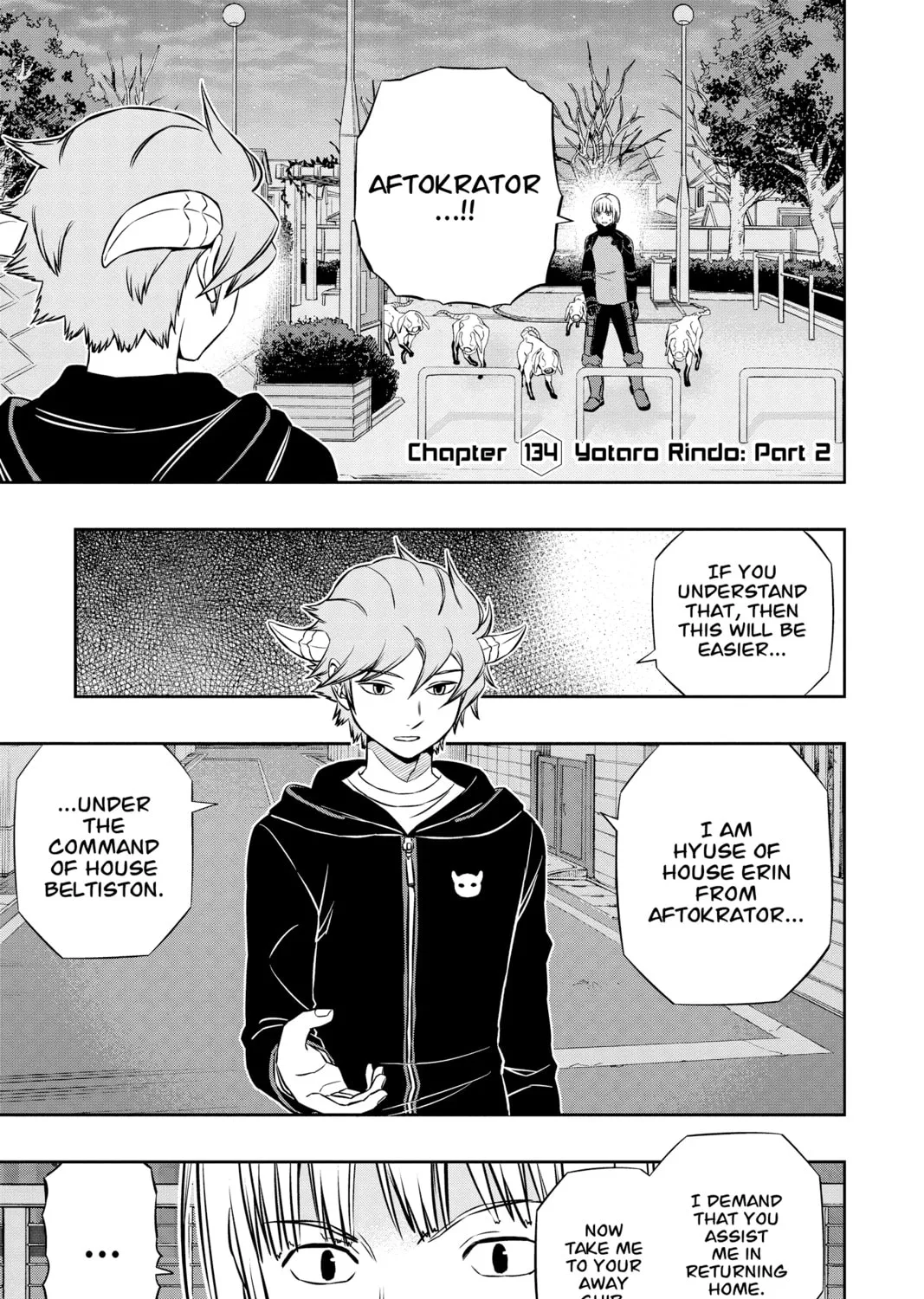 Read World Trigger chapter 134 image 0 on Lezhin