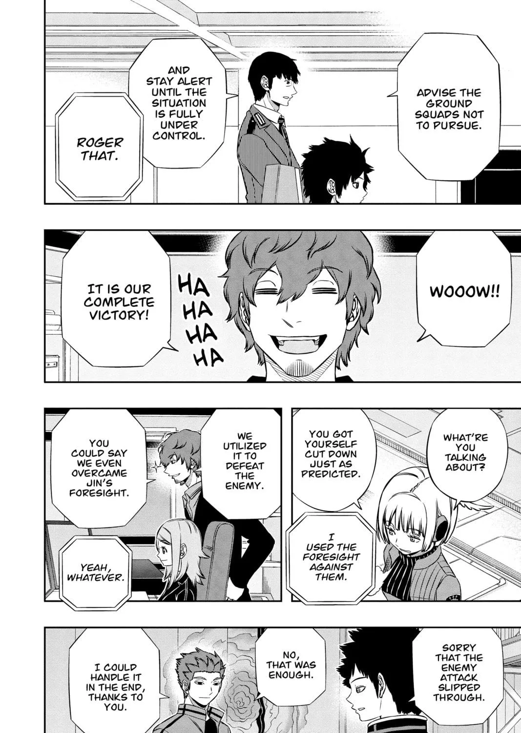 Read World Trigger chapter 134 image 18 on Lezhin