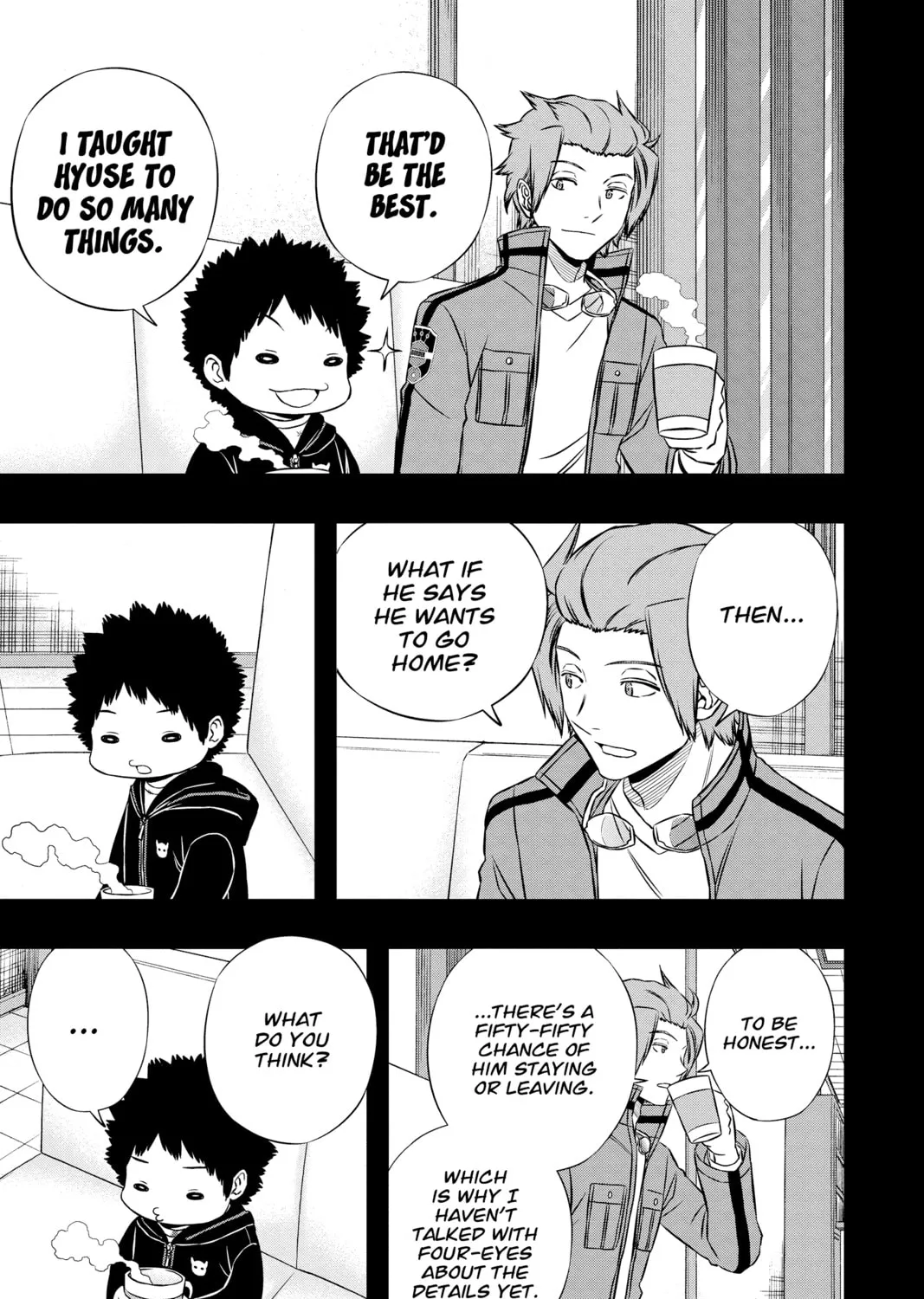 Read World Trigger chapter 134 image 24 on Lezhin