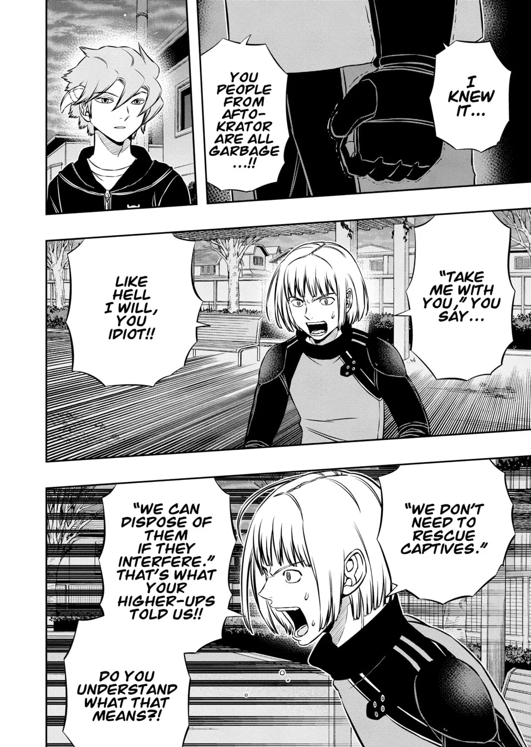 Read World Trigger chapter 135 image 14 on Lezhin