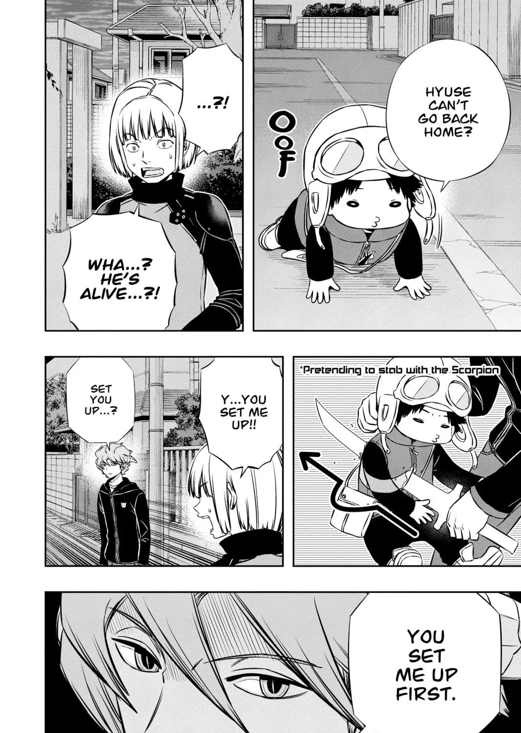 Read World Trigger chapter 135 image 18 on Lezhin