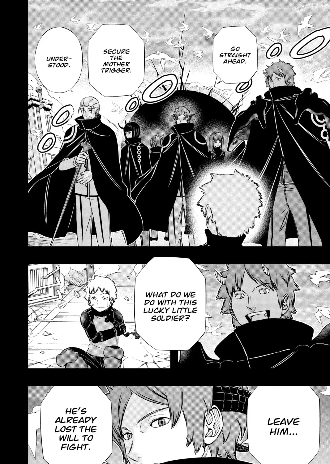 Read World Trigger chapter 135 image 2 on Lezhin
