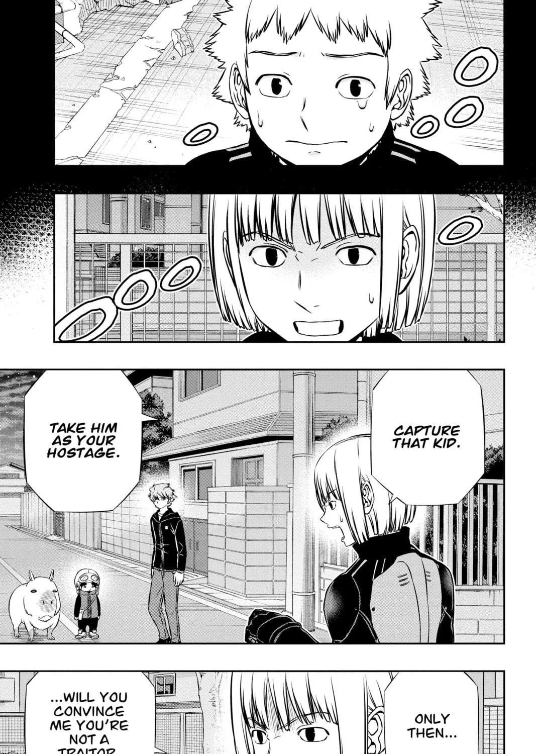 Read World Trigger chapter 135 image 4 on Lezhin