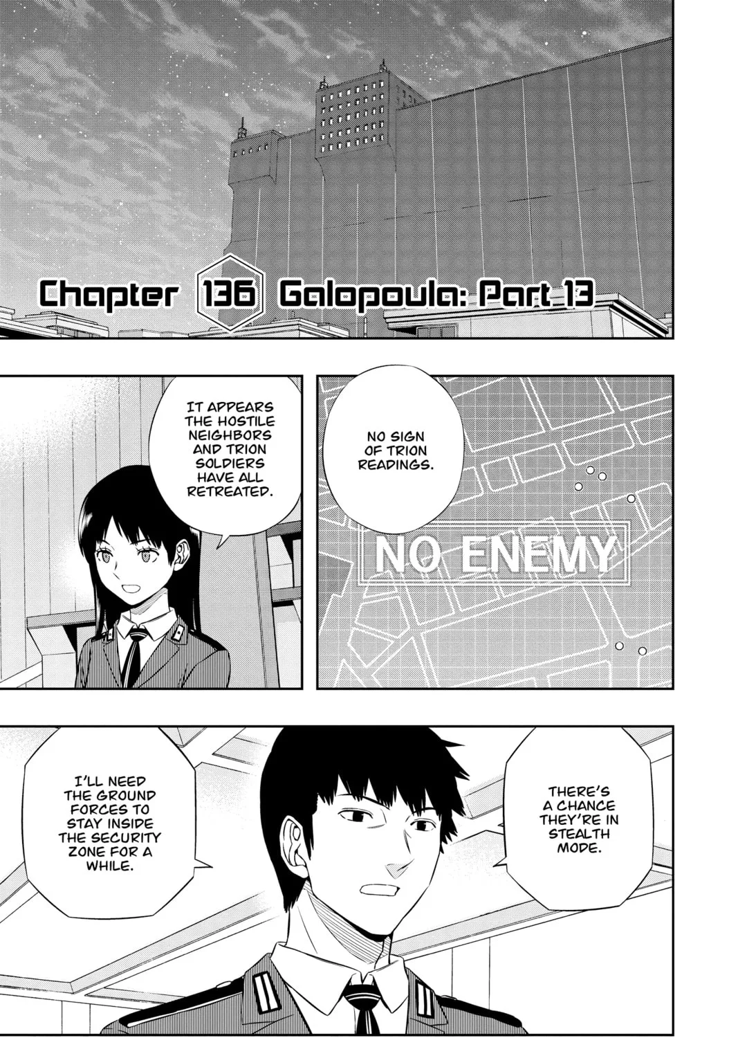 Read World Trigger chapter 136 image 0 on Lezhin