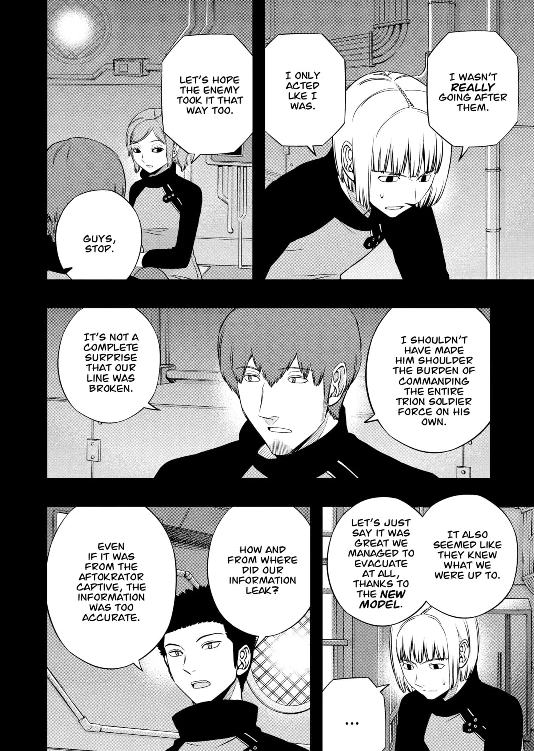Read World Trigger chapter 136 image 14 on Lezhin