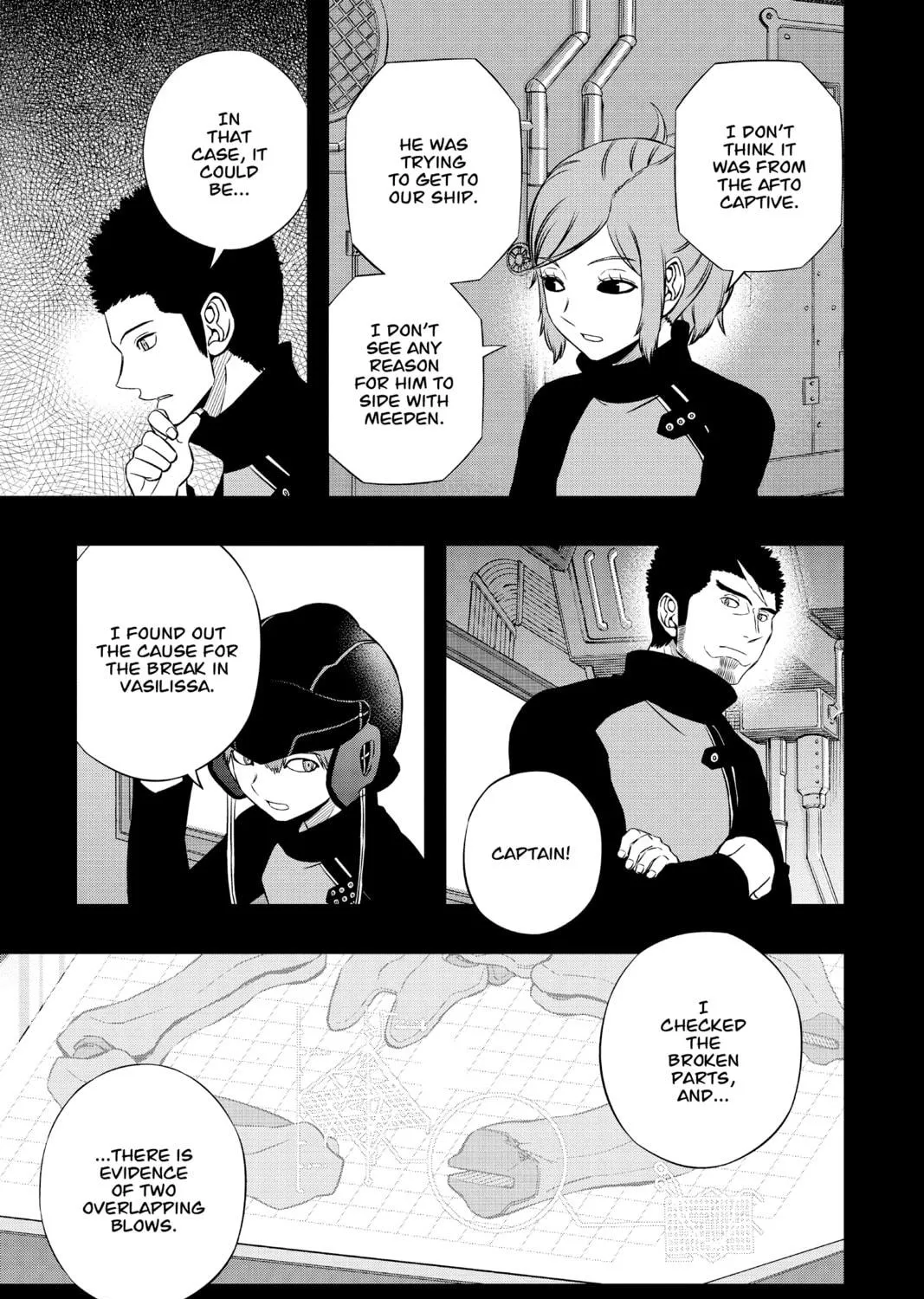 Read World Trigger chapter 136 image 16 on Lezhin