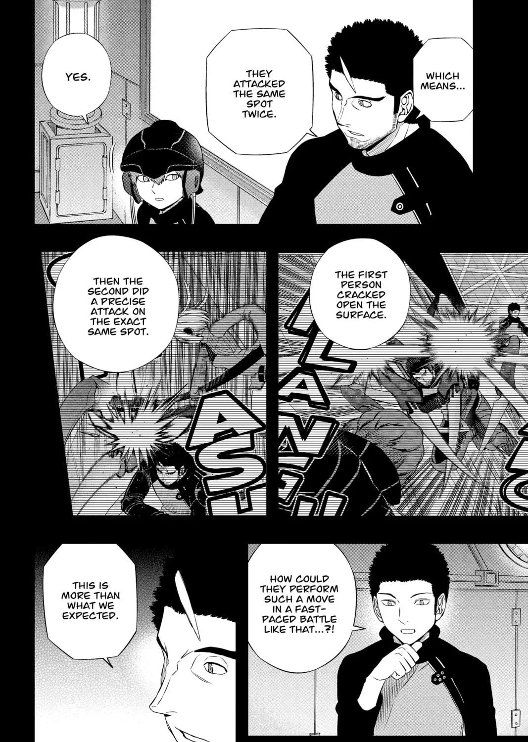 Read World Trigger chapter 136 image 18 on Lezhin
