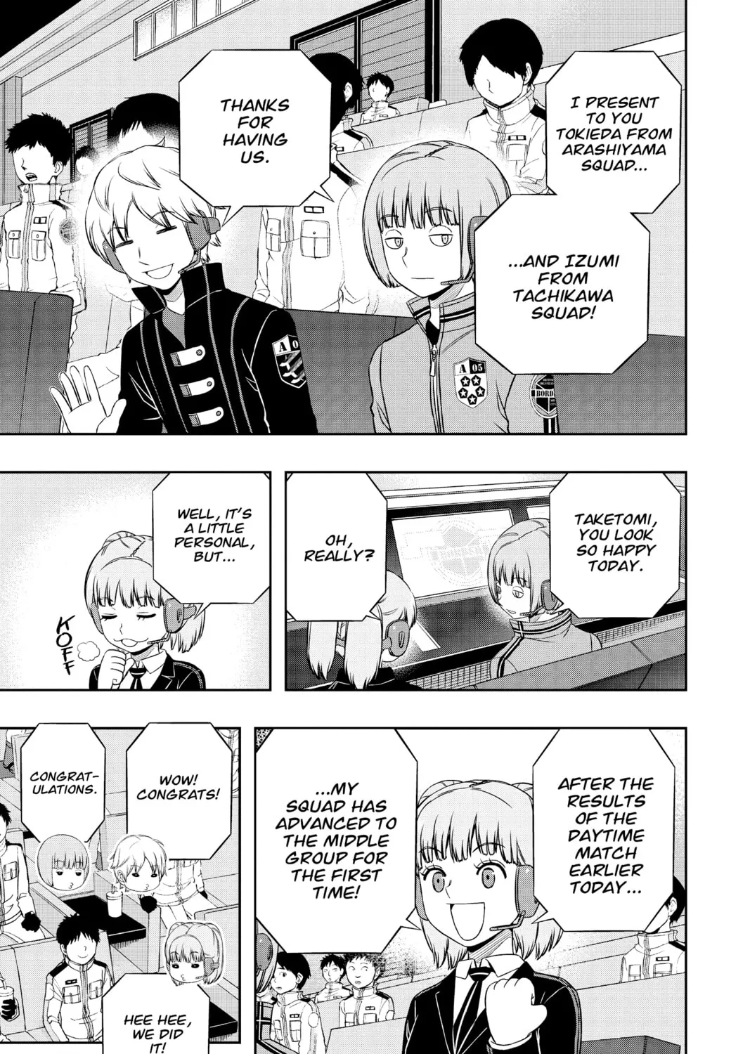 Read World Trigger chapter 136 image 24 on Lezhin