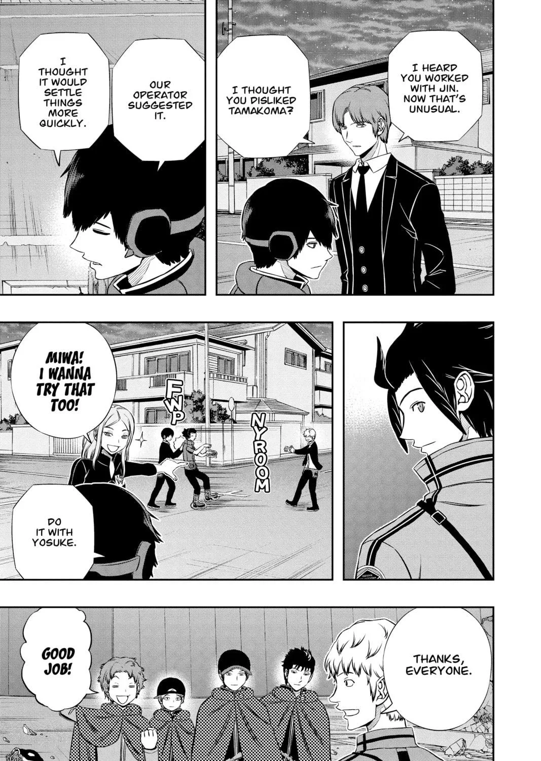 Read World Trigger chapter 136 image 8 on Lezhin