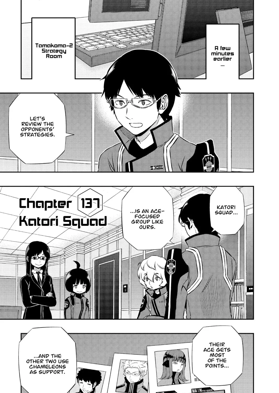 Read World Trigger chapter 137 image 0 on Lezhin
