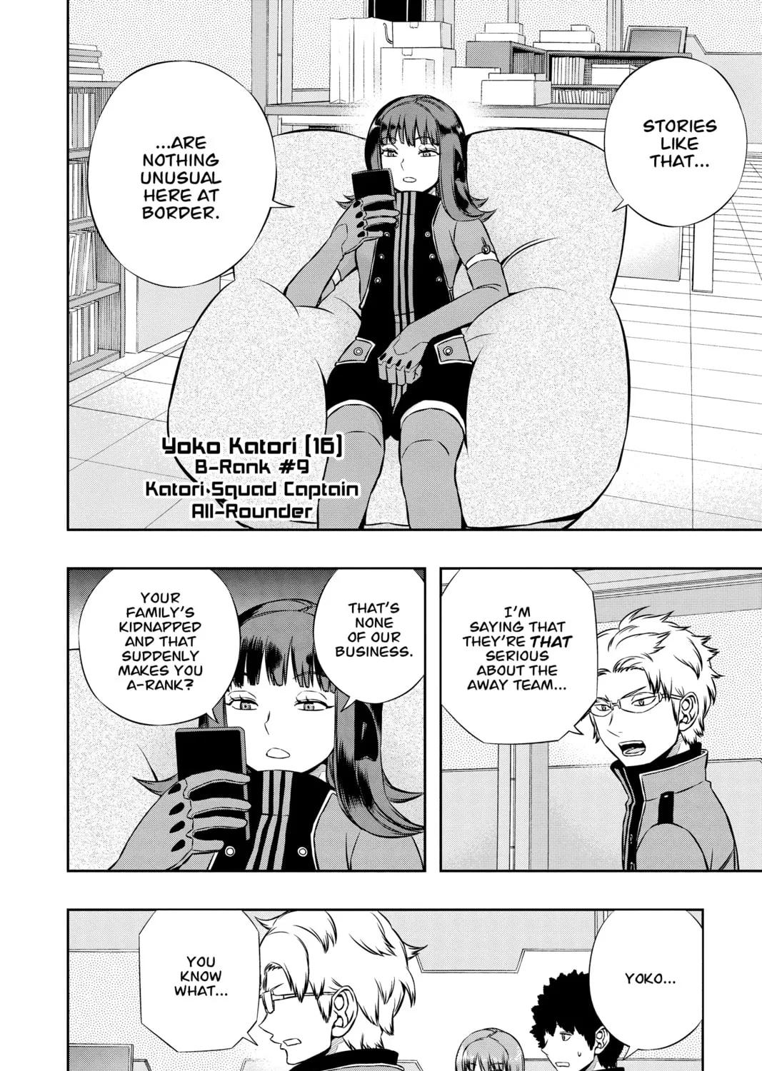 Read World Trigger chapter 137 image 14 on Lezhin