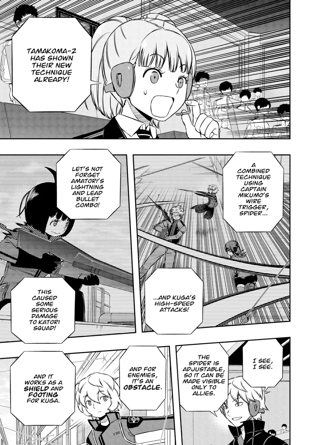 Read World Trigger chapter 138 image 32 on Lezhin
