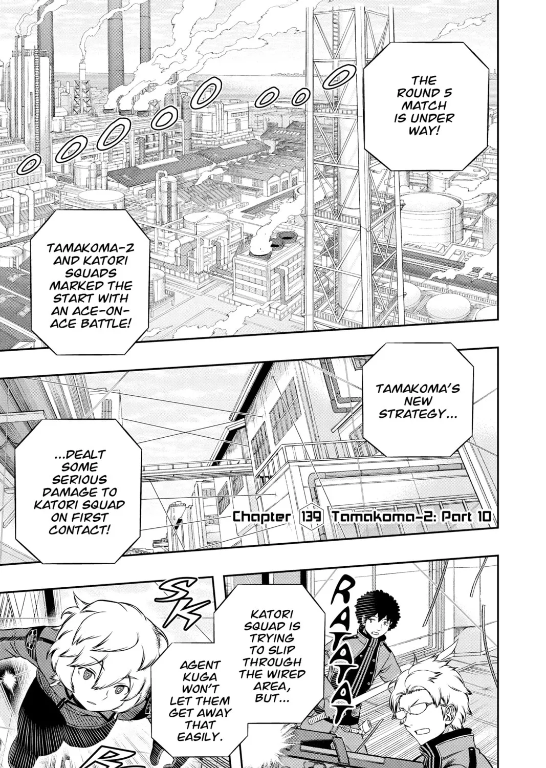 Read World Trigger chapter 139 image 0 on Lezhin