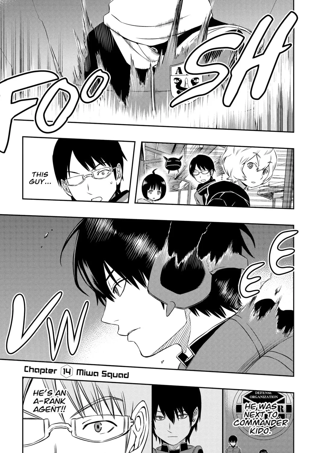 Read World Trigger chapter 14 image 0 on Lezhin