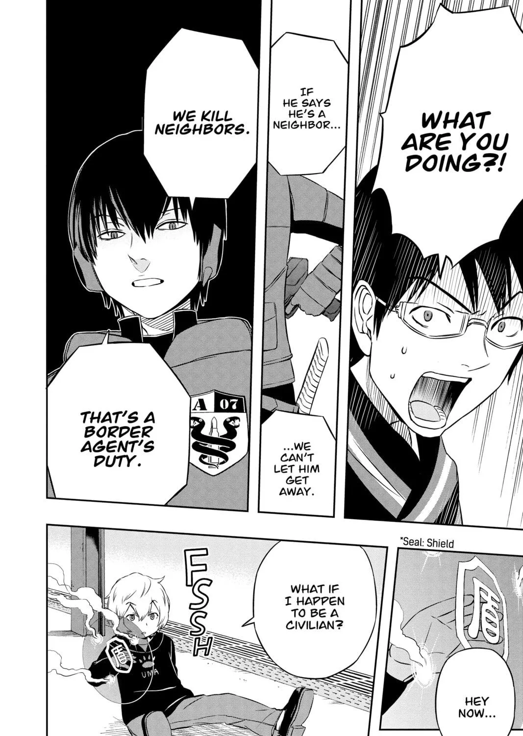 Read World Trigger chapter 14 image 10 on Lezhin