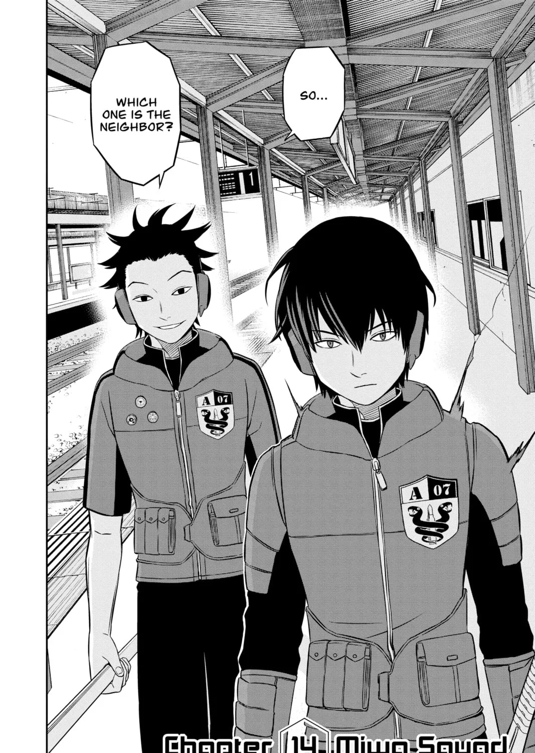 Read World Trigger chapter 14 image 2 on Lezhin