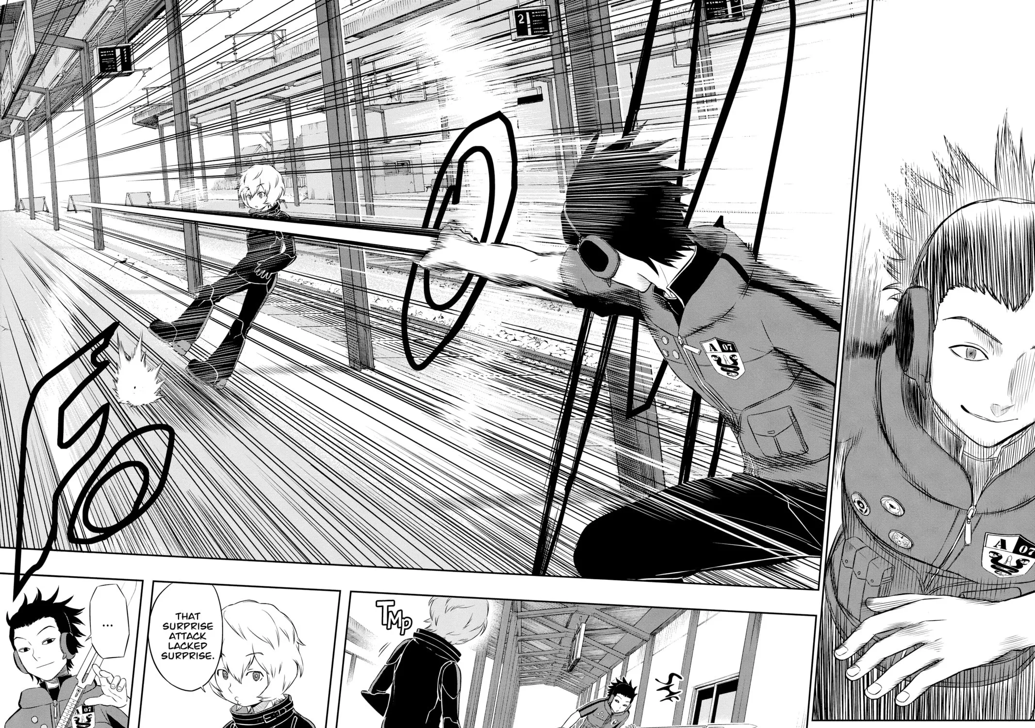 Read World Trigger chapter 14 image 26 on Lezhin