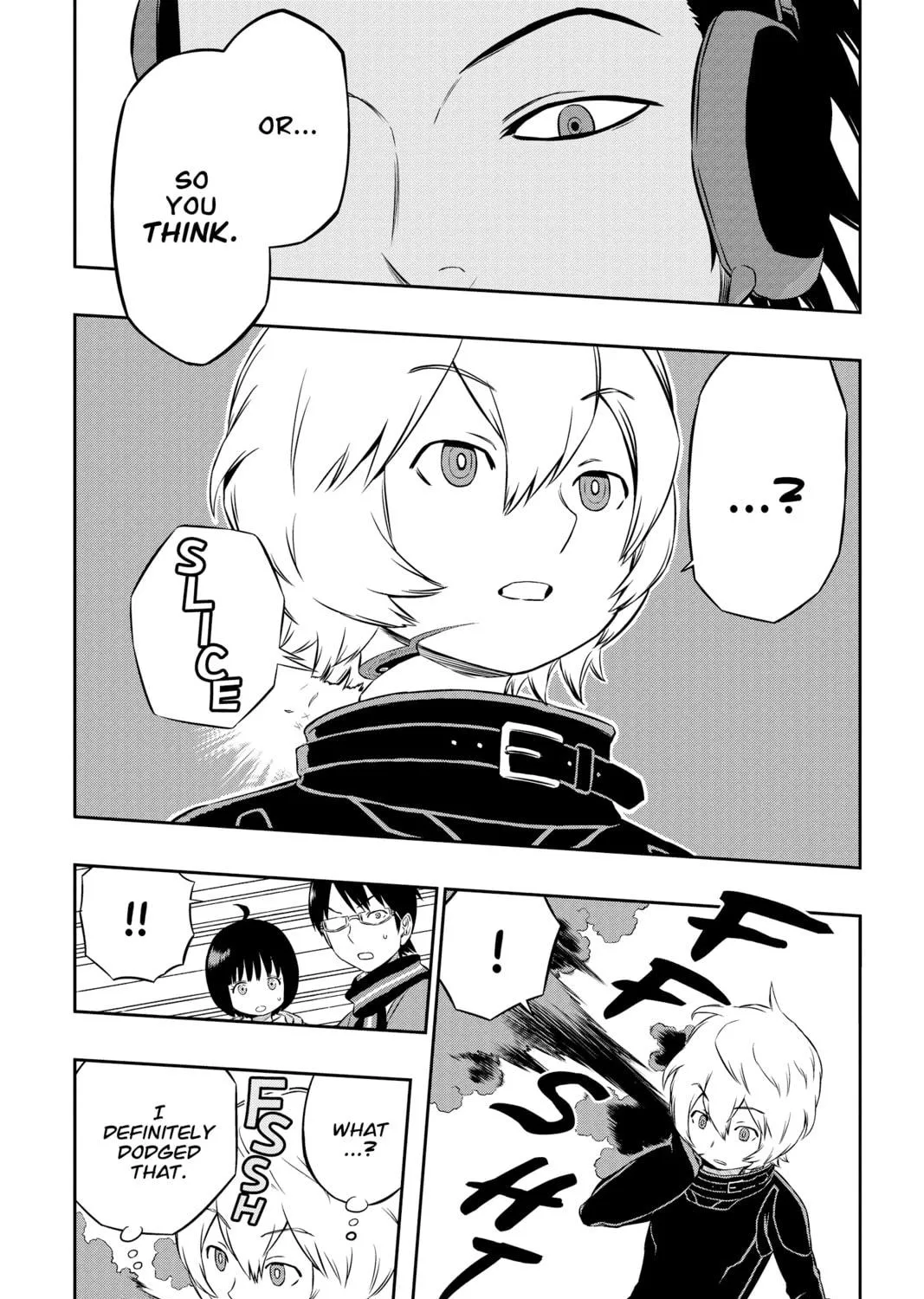 Read World Trigger chapter 14 image 28 on Lezhin