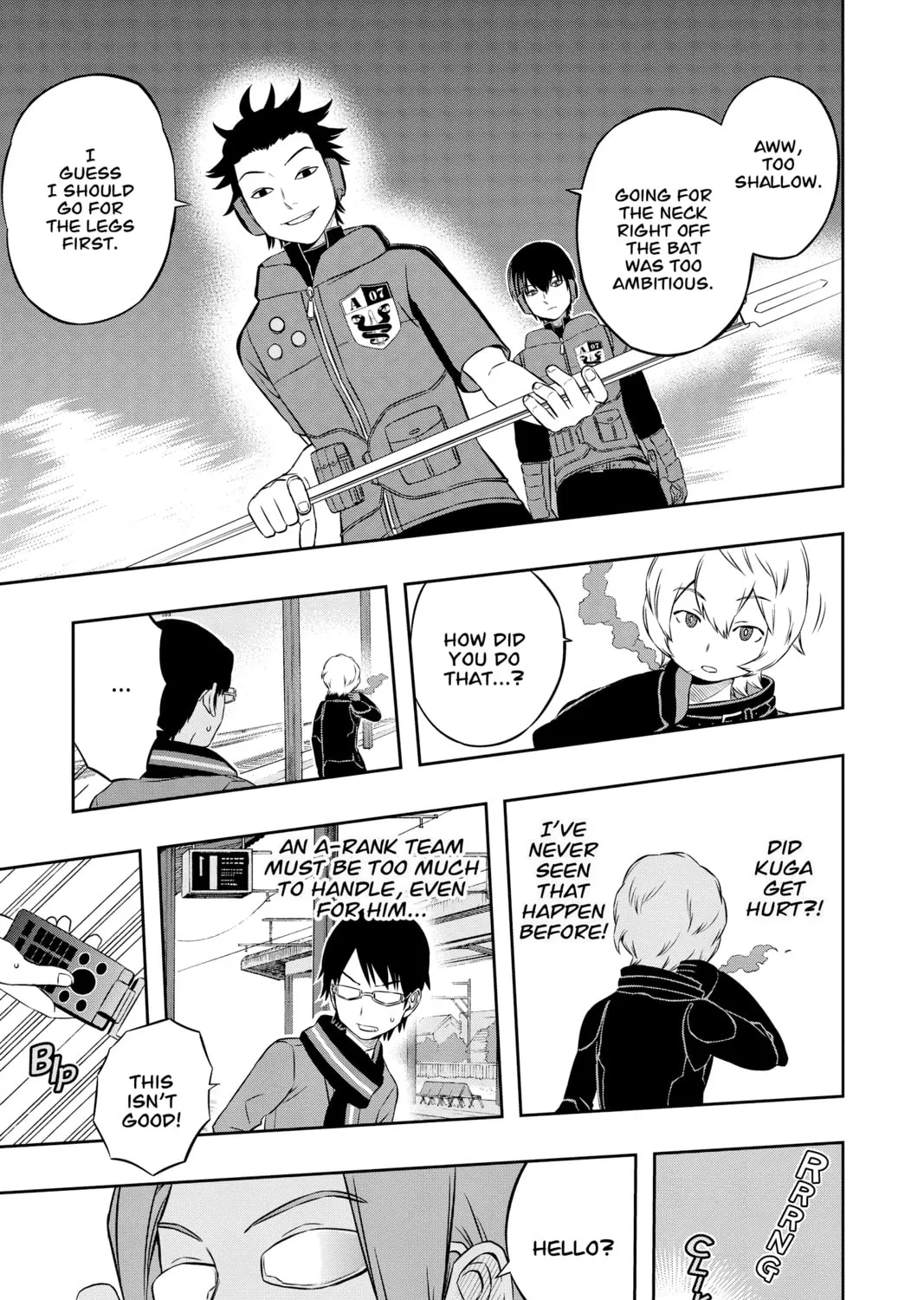 Read World Trigger chapter 14 image 30 on Lezhin