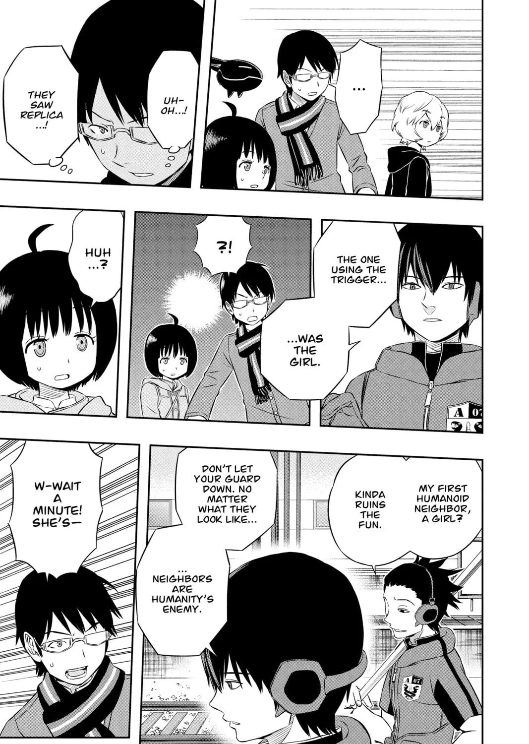 Read World Trigger chapter 14 image 4 on Lezhin