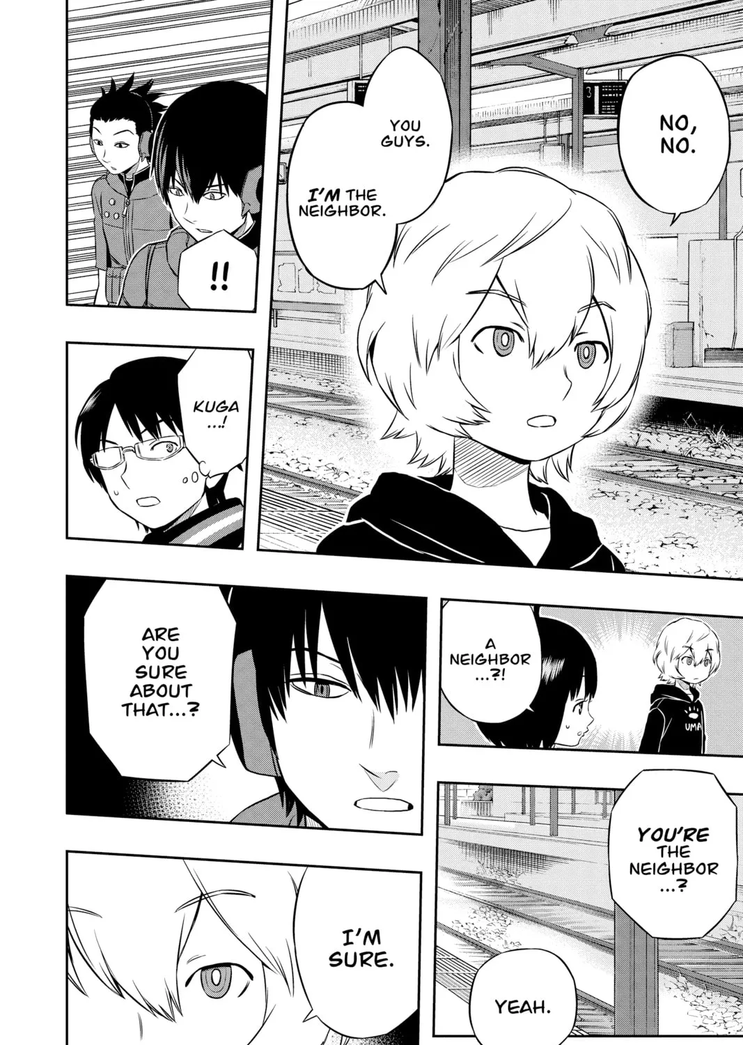 Read World Trigger chapter 14 image 6 on Lezhin