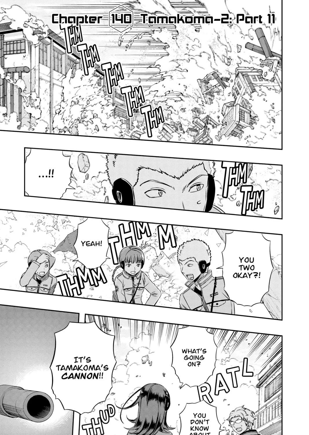 Read World Trigger chapter 140 image 0 on Lezhin