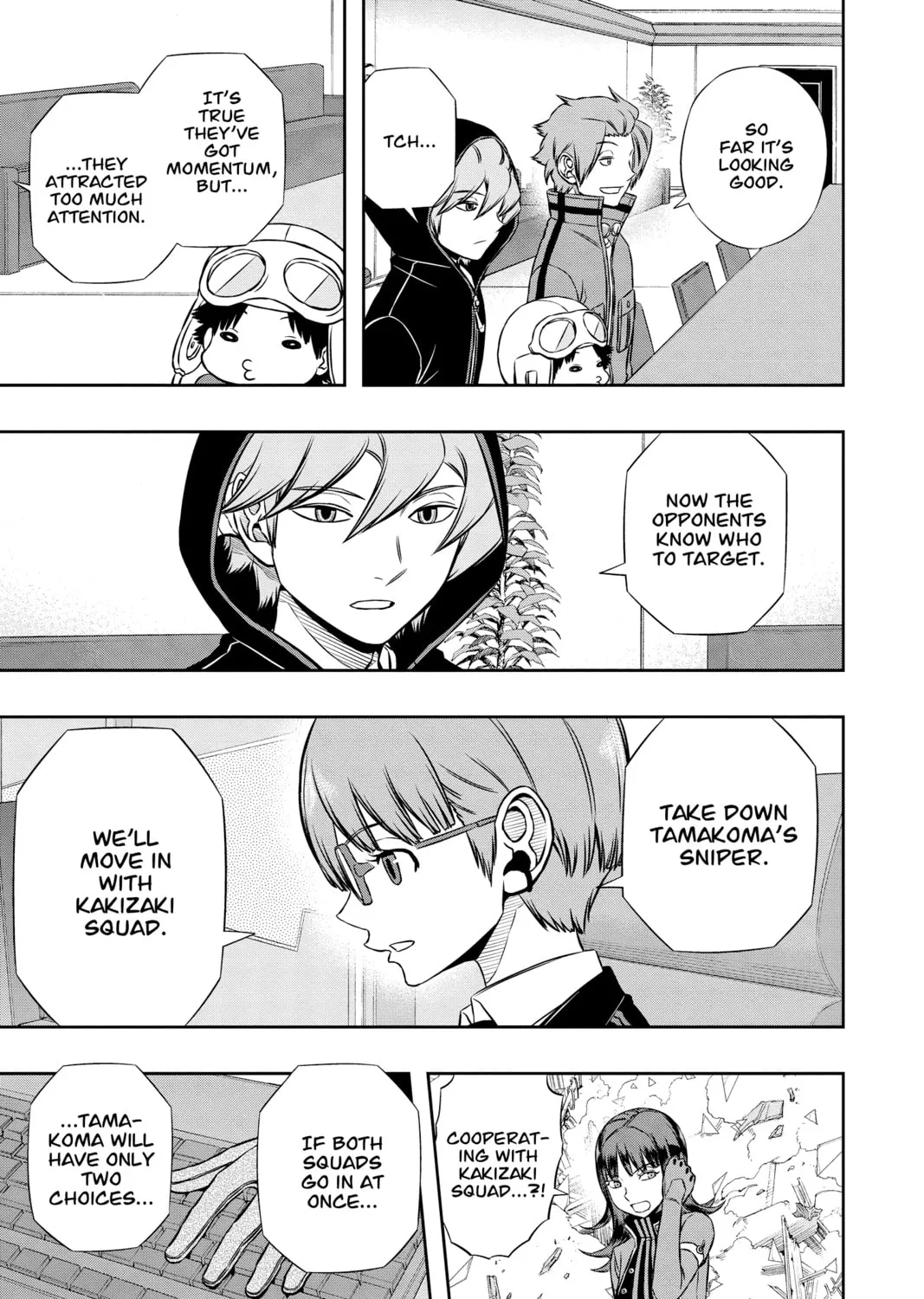 Read World Trigger chapter 140 image 12 on Lezhin