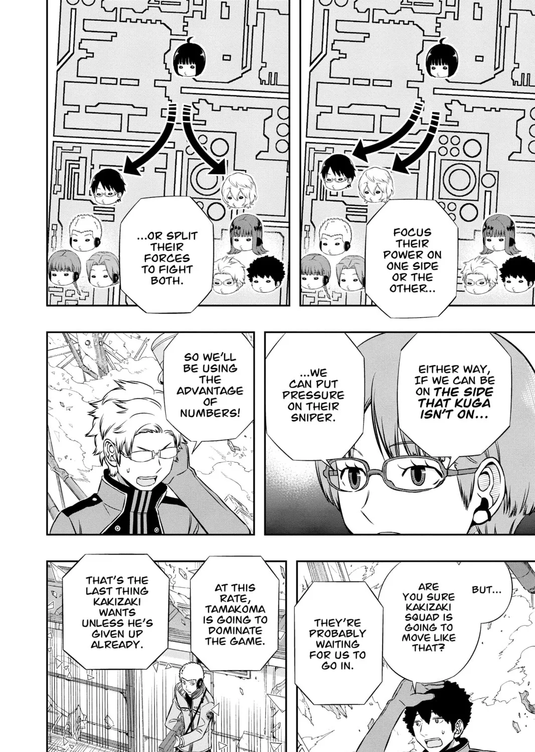 Read World Trigger chapter 140 image 14 on Lezhin