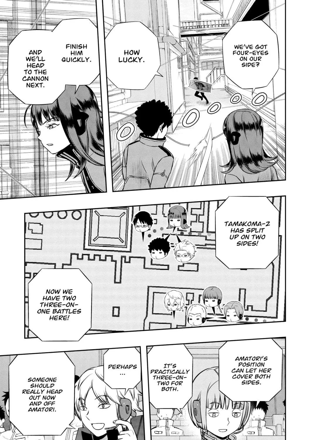 Read World Trigger chapter 140 image 28 on Lezhin
