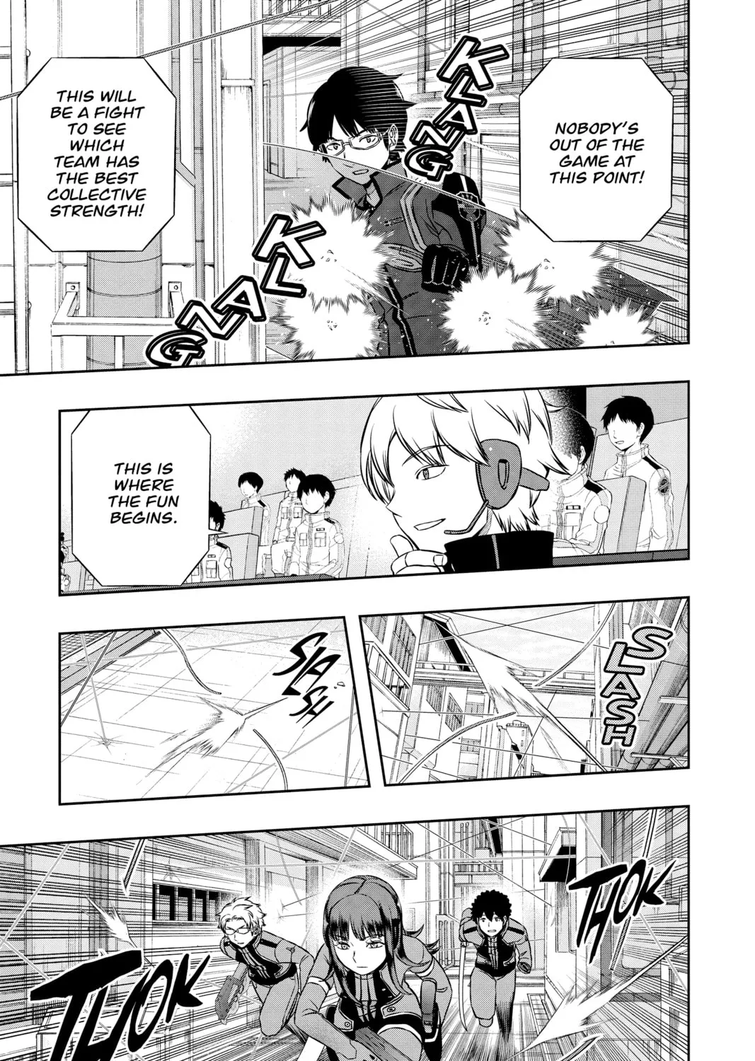 Read World Trigger chapter 140 image 32 on Lezhin