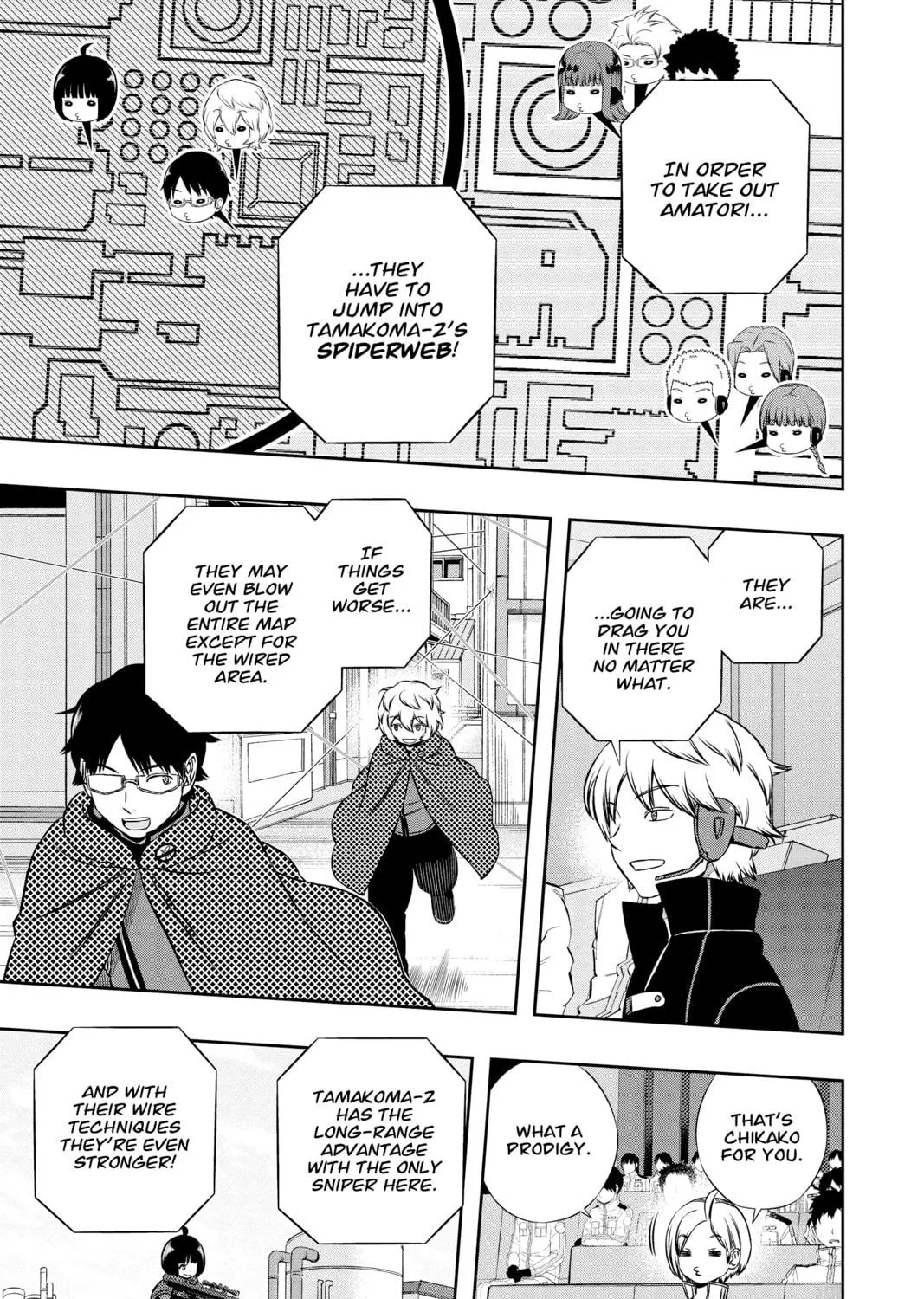 Read World Trigger chapter 140 image 8 on Lezhin