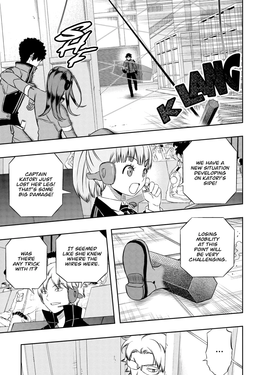 Read World Trigger chapter 141 image 32 on Lezhin