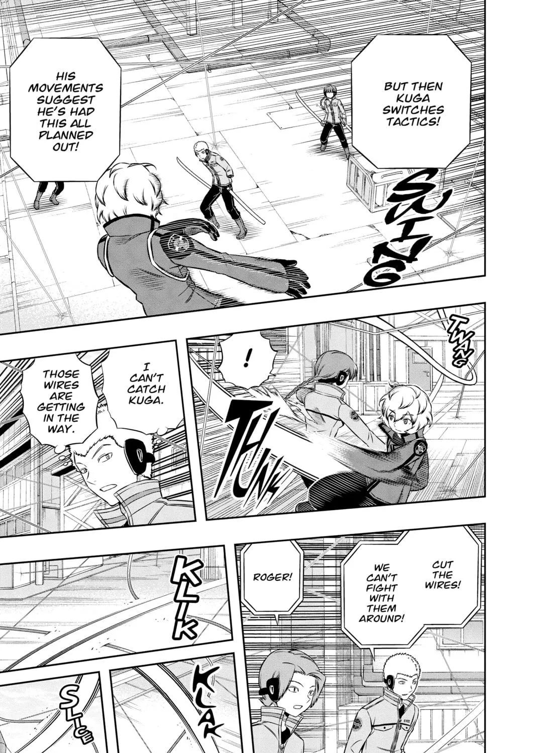 Read World Trigger chapter 141 image 8 on Lezhin