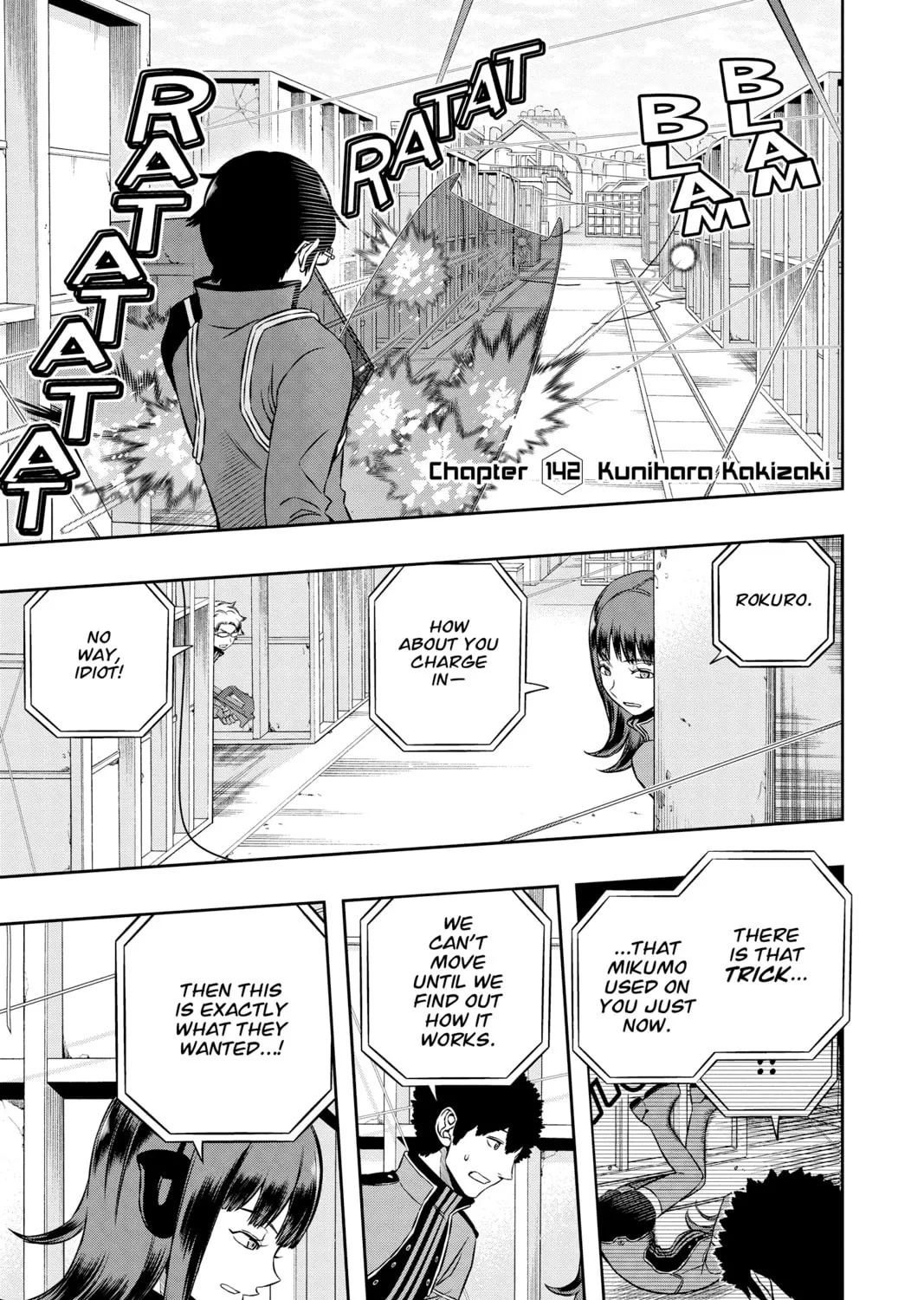 Read World Trigger chapter 142 image 0 on Lezhin