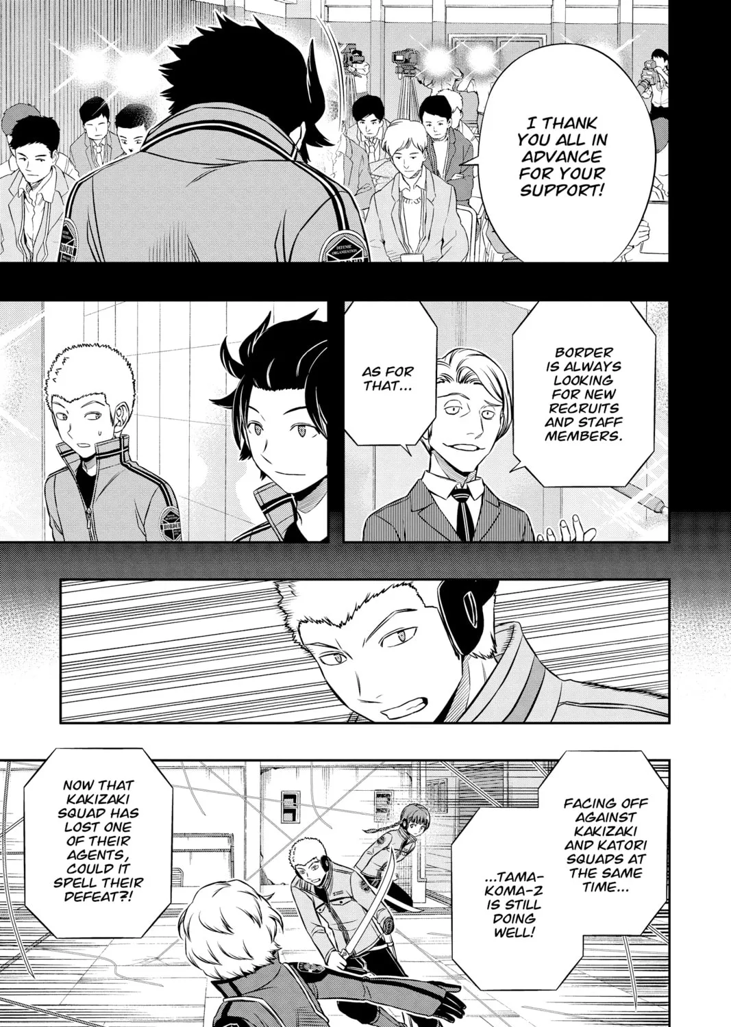 Read World Trigger chapter 142 image 12 on Lezhin