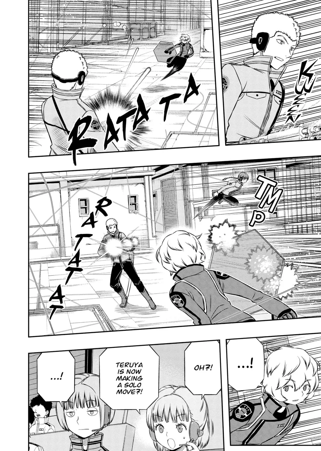 Read World Trigger chapter 142 image 14 on Lezhin