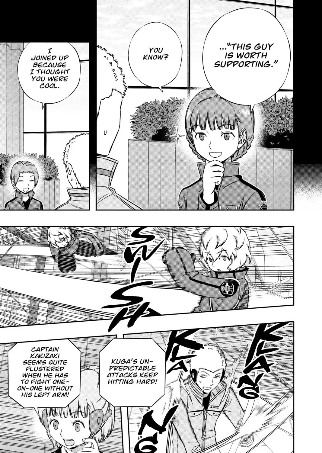 Read World Trigger chapter 142 image 28 on Lezhin