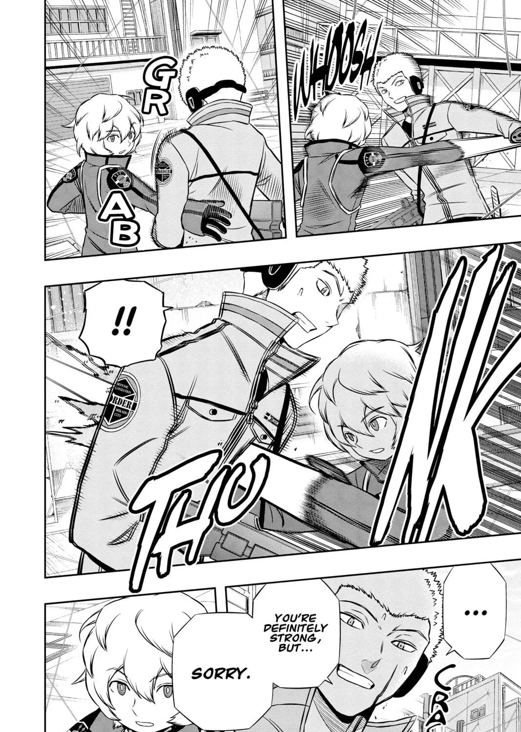 Read World Trigger chapter 142 image 34 on Lezhin