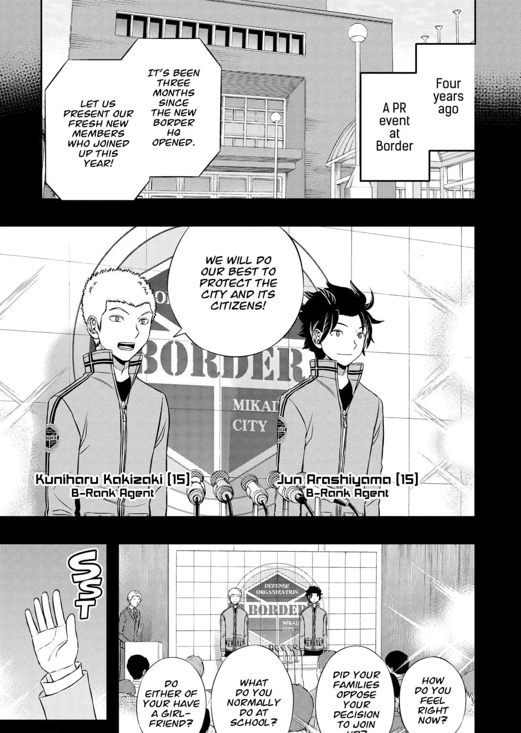 Read World Trigger chapter 142 image 4 on Lezhin
