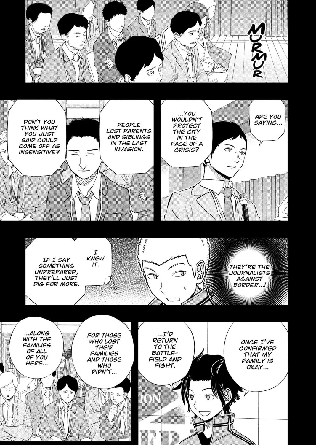 Read World Trigger chapter 142 image 8 on Lezhin