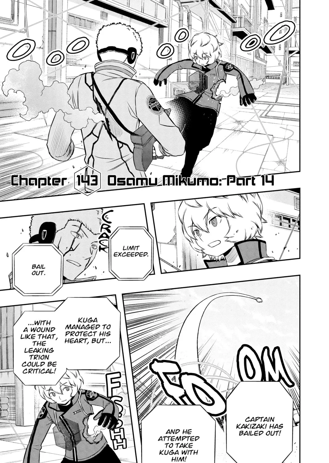 Read World Trigger chapter 143 image 0 on Lezhin