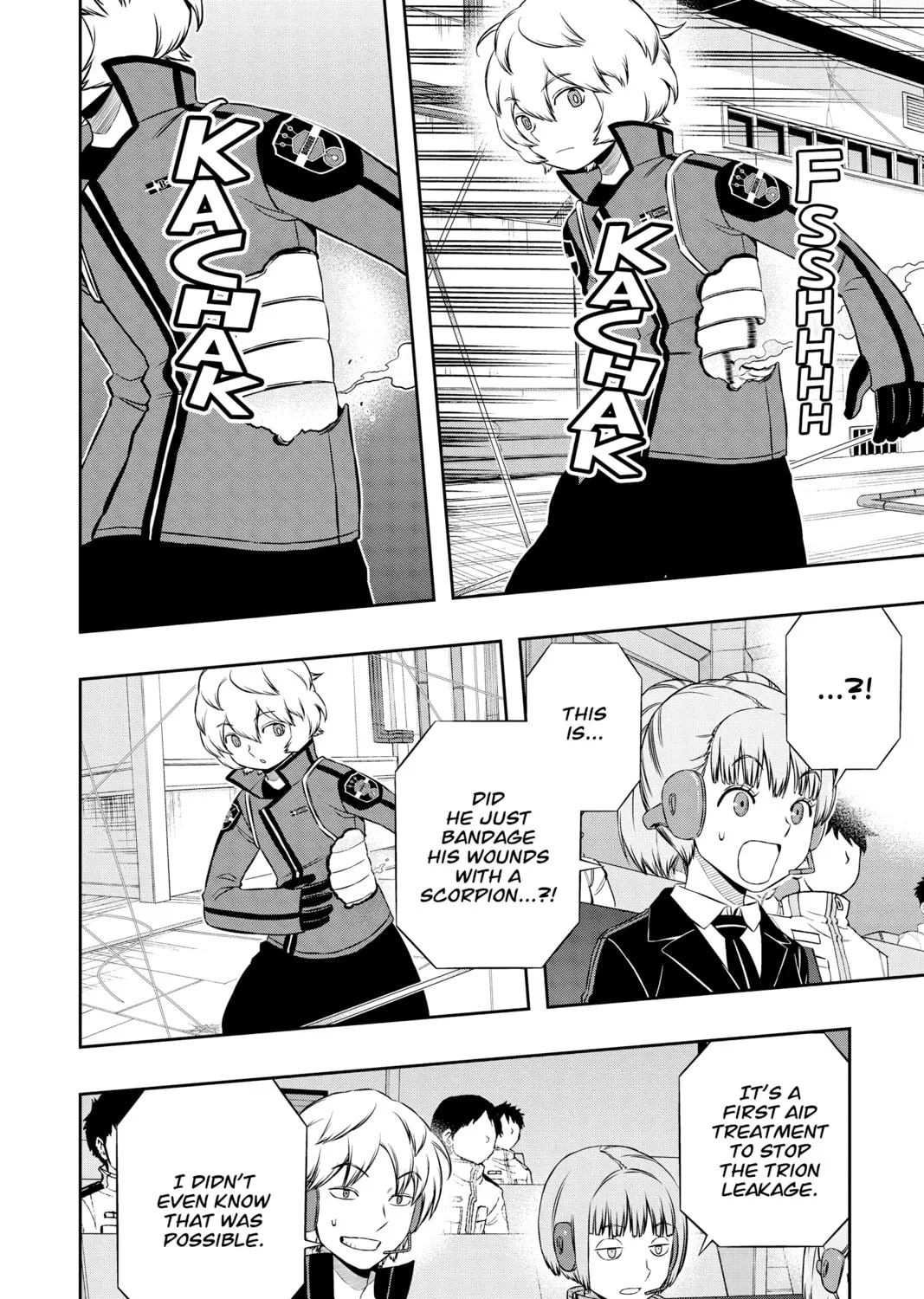 Read World Trigger chapter 143 image 2 on Lezhin